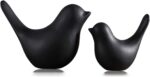 FANTESTICRYAN Small Animal Statues Home Decor Modern Style Black Decorative Orna... - Image 2