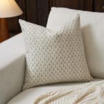 FIOUOVO Floral Pillow Covers 18x18 Pillow Cover Block Print Couch Pillows for Li... - Image 2