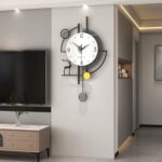 FLEBLE Extra Large Wall Clock for Living Room Decor Modern Wall Clocks Decorativ... - Image 2