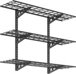 FLEXIMOUNTS 3-Tier 1x4ft Garage Storage Wall Shelving, 12x48inch per Shelf Heigh... - Image 2