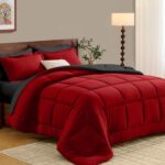 FUANNA Queen Comforter Set 7 Pieces, Reversible Queen Size Bed in a Bag with All... - Image 2