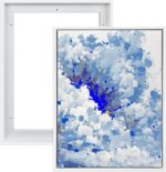 Floater Frame for 10x12 Canvas Paintings, 2 Pack Complete Floating Frame with 0.... - Image 2