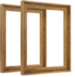 Floater Frame for 10x12 Canvas Paintings, 2 Pack Floating Frame with 0.9” Deep f... - Image 2