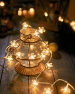 Flower String Lights, WFGGEH 20ft 40 LED USB Powered Cherry Blossom Fairy String... - Image 2