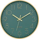 Foxtop Modern Wall Clock 12 Inch Silent Non Ticking Battery Operated Round Quart... - Image 2