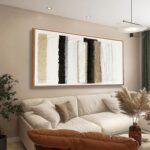 Framed Abstract Canvas Wall Art Decor Home Decor Large Wall Art Prints Wall Deco... - Image 2