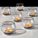 FrutPunch Candle Holder, Glass Candle Holder, Transparent Votive Candle Holders,... - Image 2