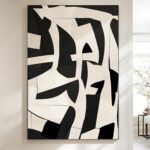 GIFTTWART Wall Art for Living Room Oversized Black and White Vintage Art Work fo... - Image 2