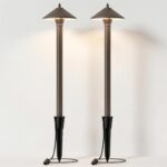 GOLDEN STAR Low Voltage Landscape Lights - 2PK Full Aluminum Path Lights, 10W 25... - Image 2