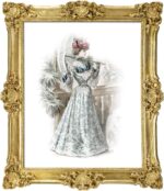 GUOER 8x10 Picture Frames Vintage Photo Frame with Glass Front Antique Picture F... - Image 2