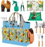 Garden Tool Set, 10 PCS Gardening Essentials, Stainless Steel Garden Hand Tools ... - Image 2