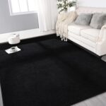 Gifeas Large Ultra Soft Modern Area Rugs for Living Room Bedroom, 5x8 Feet Black... - Image 2