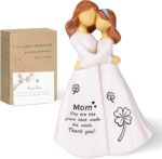 Gifts for Mom: 5.2” Mother and Daughter Resin Figurine - Sentimental Gift for Mo... - Image 2