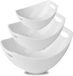 Gomakren Serving Bowls with Handles, Serving Dishes, Porcelain Salad Bowls Mixin... - Image 2