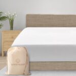 Good Sleep Bedding 800 TC Queen Fitted Sheet Only, Soft & Breathable Fitted Bed ... - Image 2