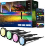 Govee Outdoor Pathway Lights 2, IP66 Waterproof Patio Lights, 60+ Scene Modes La... - Image 2