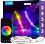 Govee RGBIC Alexa LED Strip Light 16.4ft, Smart WiFi LED Lights Work with Alexa ... - Image 2