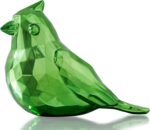 Green Bird Figurine, 4 inch Shiny Metallic Green Decor for Shelf Table, 7 Colors... - Image 2