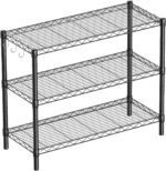 Guan River 3-Shelf Adjustable Metal Shelf Wire Shelving Unit Storage Rack Displa... - Image 2