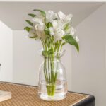 Gute Glass Vases for Decor, Modern Decorative Flower Vase Centerpieces Table Hom... - Image 2