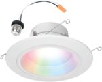 HALO 5/6" Smart Wi-Fi Recessed LED Light Powered by WiZ Pro, Dimmable Full Color... - Image 2