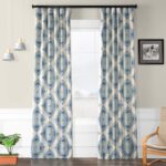 HPD Half Price Drapes Printed Room Darkening Curtains for Bedroom, Living Room 5... - Image 2