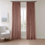 HPD Half Price Drapes VPYC-161234-108 Plush Velvet Curtain (1 Panel), 50 X 108, ... - Image 2