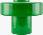 Hauteloom Lauenhagen Glass Table Lamp - Modern Contemporary - Green - Image 2