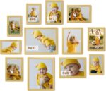 Heimlove Gold Collage Picture Frames Set of 12,Two 8x10,Two 6x8,Four 5x7,Four 4x... - Image 2