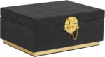 HofferRuffer Elegant Faux Leather Decorative Box, Storage Jewelry Box Organizer,... - Image 2