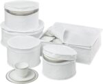 Honey-Can-Do Dinnerware Storage Containers Set, Perfect for Dish Storage, China ... - Image 2