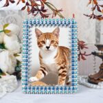 Hunlostten Vintage 3.5X5 Picture Frame with Stand - Rectangle Photo Frame Decora... - Image 2