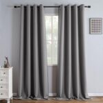 IGEMAEVE Blackout Curtains 90 Inch Length 2 Panels Set, Black Out Curtains for B... - Image 2