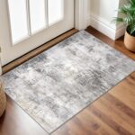 IOHOUZE Small Abstract Area Rug 2x3 Ft Entryway Rugs Washable Door Mat Indoor En... - Image 2
