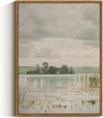 InSimSea Framed Canvas Prints Art Vintage Decor, Countryside Wall Art Decoration... - Image 2