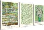 Induslyfe Framed Grass Wall Art Canvas Decor Set of 3, Matisse Wall Art Framed P... - Image 2