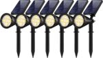InnoGear Solar Lights Outdoor Waterproof Solar Garden Light for Outside Yard Lan... - Image 2