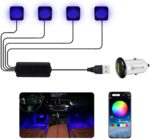 Interior Car Lights APP Control Color Change Small Size LED Light Bulb Music Syn... - Image 2