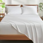Ivellow 100% Egyptian Cotton Sheets King Size Set - 1200 Thread Count 6 PC 18" D... - Image 2