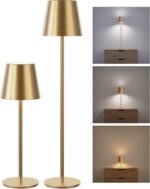 JACKYLED Cordless Table Lamps Rechargeable, 3 Adjustable Height, 5000mAh Battery... - Image 2
