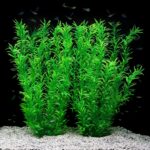 JIHAQUA Aquarium Decor Plastic Plants Extra Large 21 Inches Artificial Fish Tank... - Image 2
