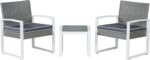JONATHAN Y LVG1101A-3SET Selby 3-Piece Modern Coastal Faux Wicker Conversation O... - Image 2