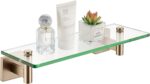 KOKOSIRI Wall Shelves Bathroom Hardware Glass Floating Shelf 12-Inch for Bedroom... - Image 2