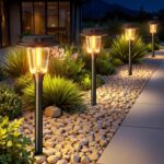 KOOPER Solar Pathway Lights Outdoor, 8 Pack Modern Brighter Solar Powered Landsc... - Image 2