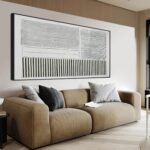 KUPTEU Canvas Oversized Wall Art Decor Large Wall Art For Living Room Abstract C... - Image 2