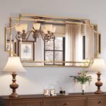 Kelly Miller Gold Traditional Mirror for Wall, Art Decorative Beveled Full Lengt... - Image 2