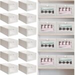 Kigley 12 Pcs Linen Closet Organizers and Storage Foldable Clothing Bins Large F... - Image 2