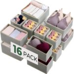 Kootek 16 Pack Drawer Organizer Clothes, Dresser Drawer Organizers for Clothing ... - Image 2