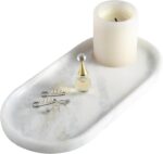 Koville African Natural Marble Decorative Tray, 12"x6" - Countertop Organizer, C... - Image 2