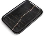 Koville Marble Tray, 12"x8" Natural Marble Vanity Tray for Countertop Bathroom K... - Image 2